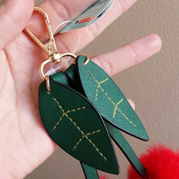 NWT Fluffy Cherry Charm - Picture 2 of 5