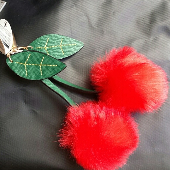 NWT Fluffy Cherry Charm - Picture 5 of 5