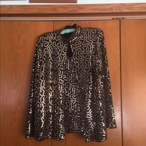 BLU SAGE TWO PIECE JACKET AND TOP