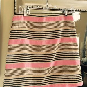 Ann Taylor Loft striped skirt