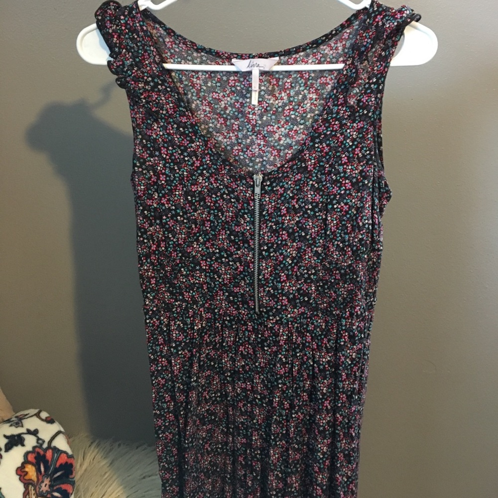 Flower pattern dress