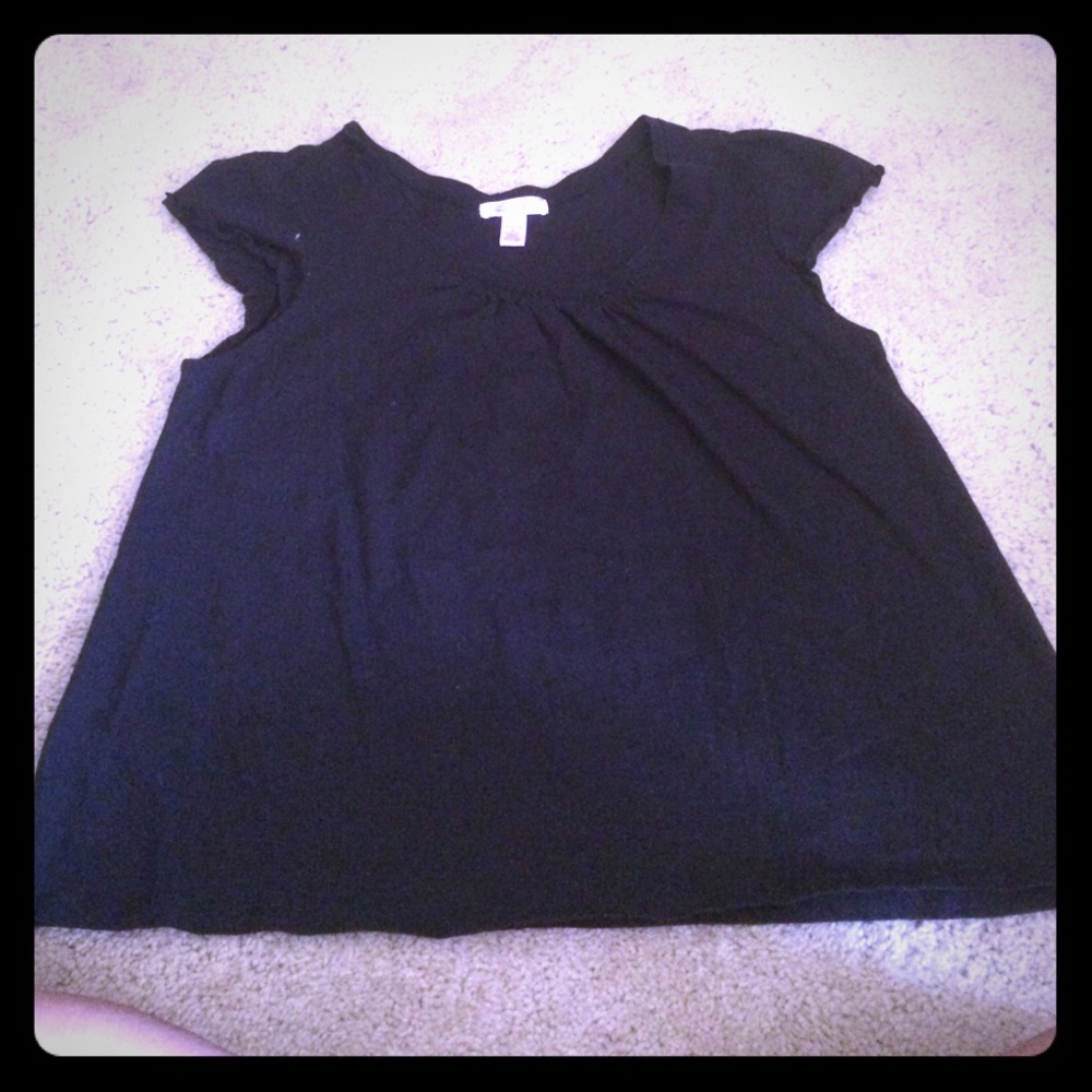 Black dress top