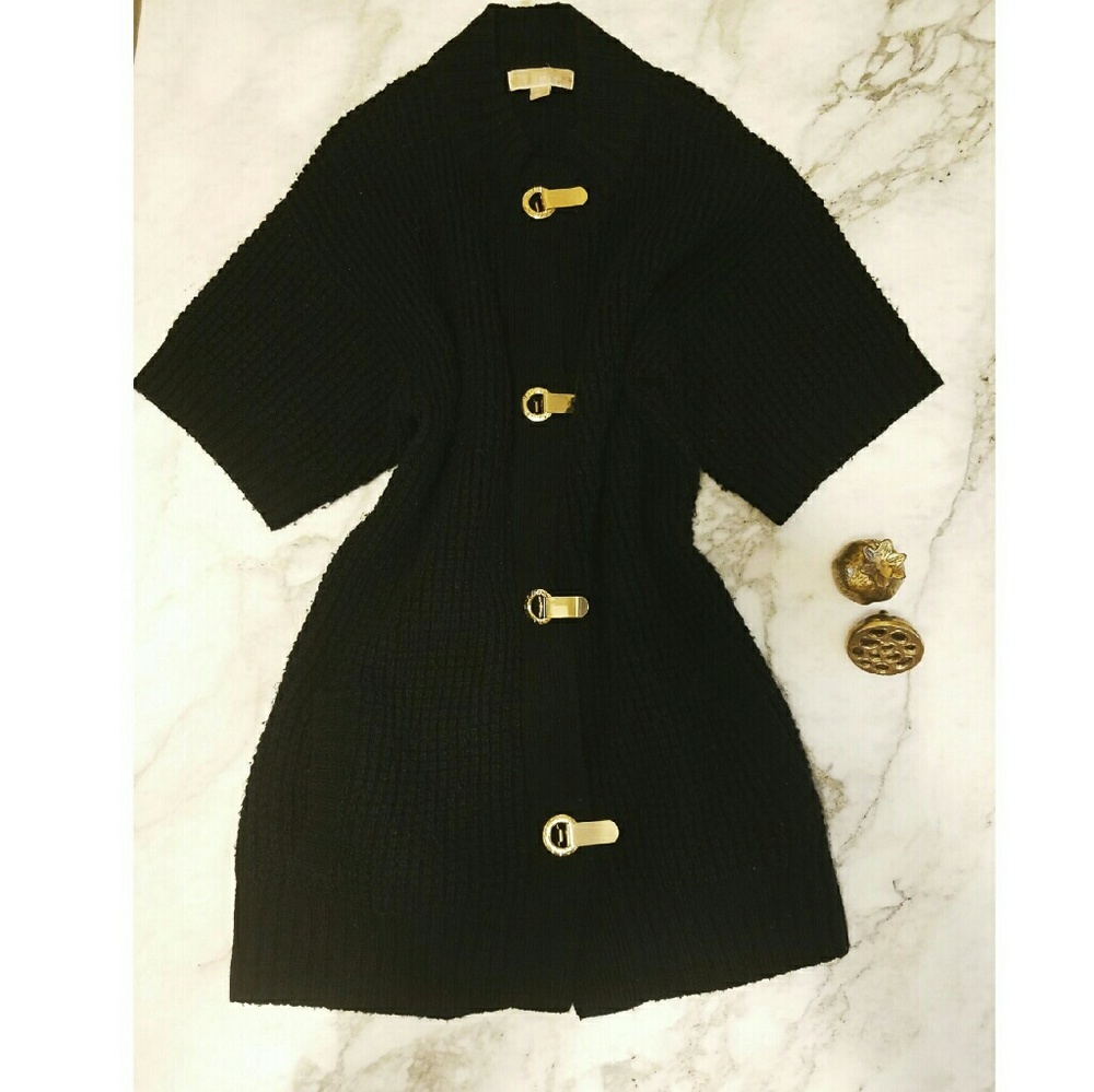 Michael Kors Cable Knit short sleeve sweater