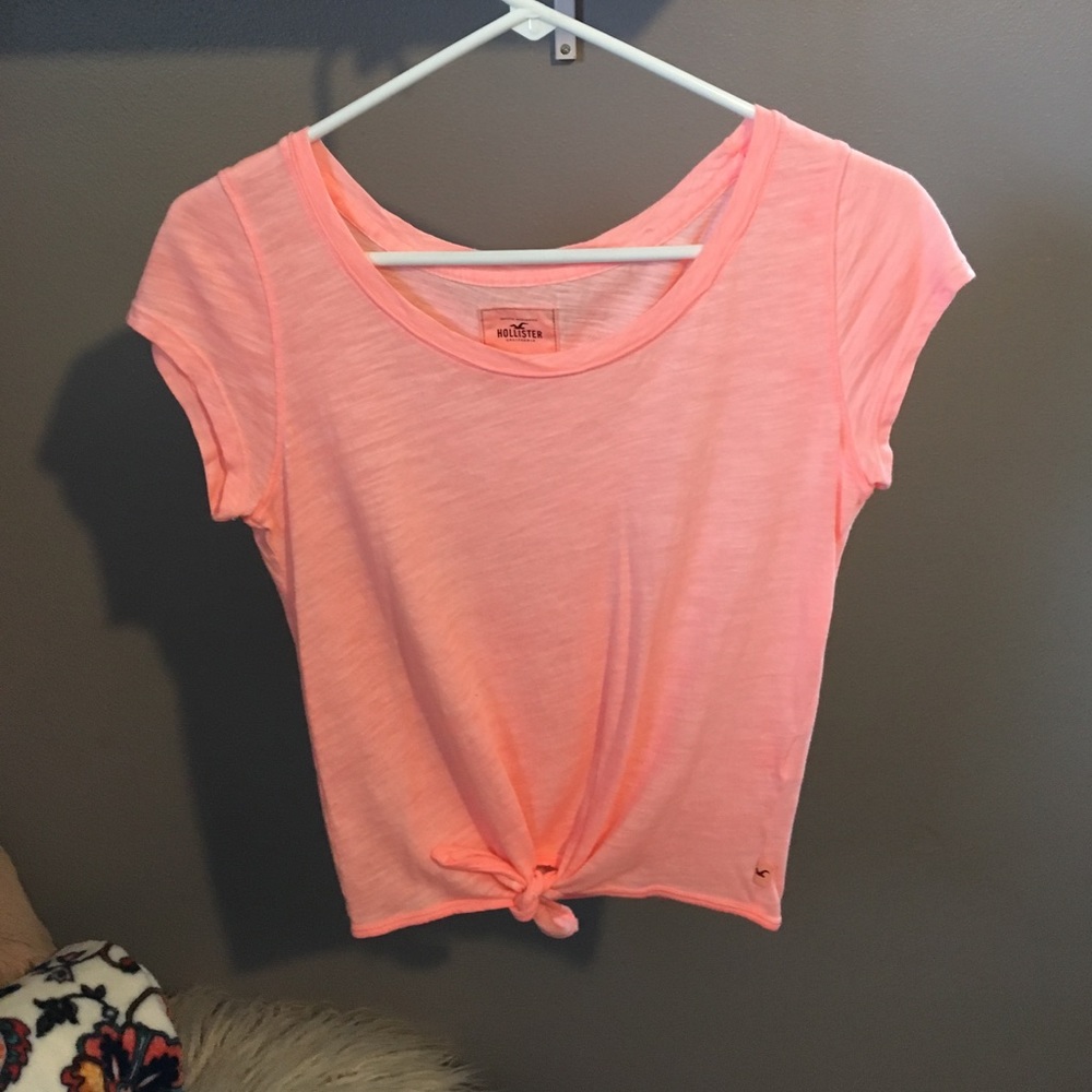 Pink crop top