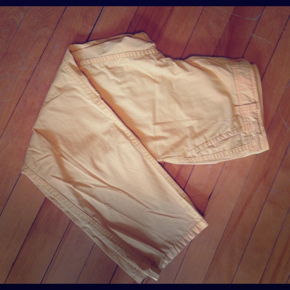 Fun yellow pants!