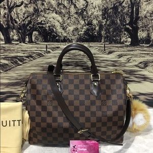 🌷SOLDOUT 🌷BANDOULIER SPEEDY 30 damier