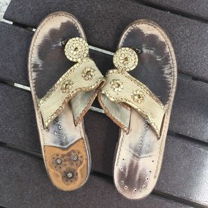 Jack Rodgers Rafia Sandal