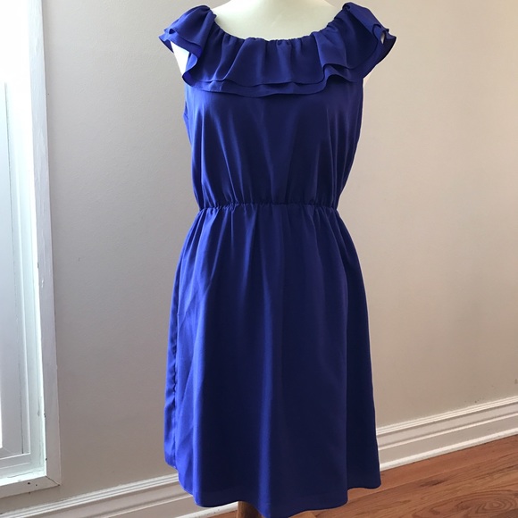 GIANI BINI Purple Ruffled Dress - Picture 2 of 3