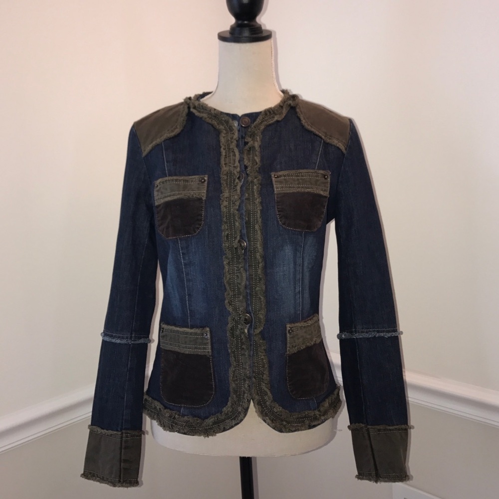 Ernest Tailored Denim Blazer