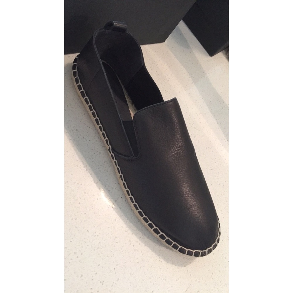 VINCE. Robin BLK LTR Espadrilles - Brand New