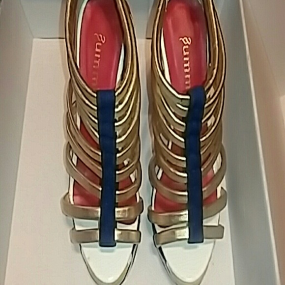 Multi colored Aztec heels - Picture 3 of 3
