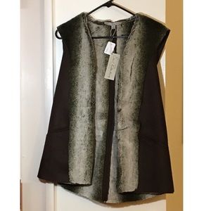 Faux Fur/ Shearling Vest - NWT