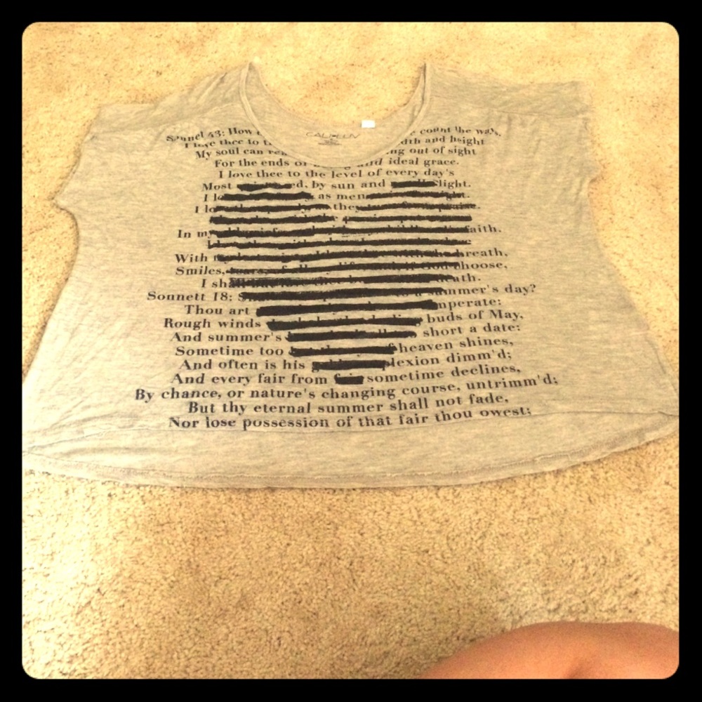Cali luv heart top