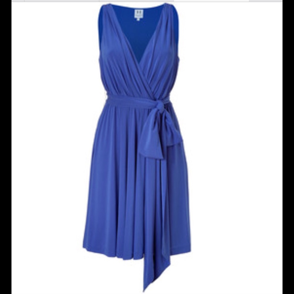 NWT Halston Heritage Tie-waist Swing Dress Size 4