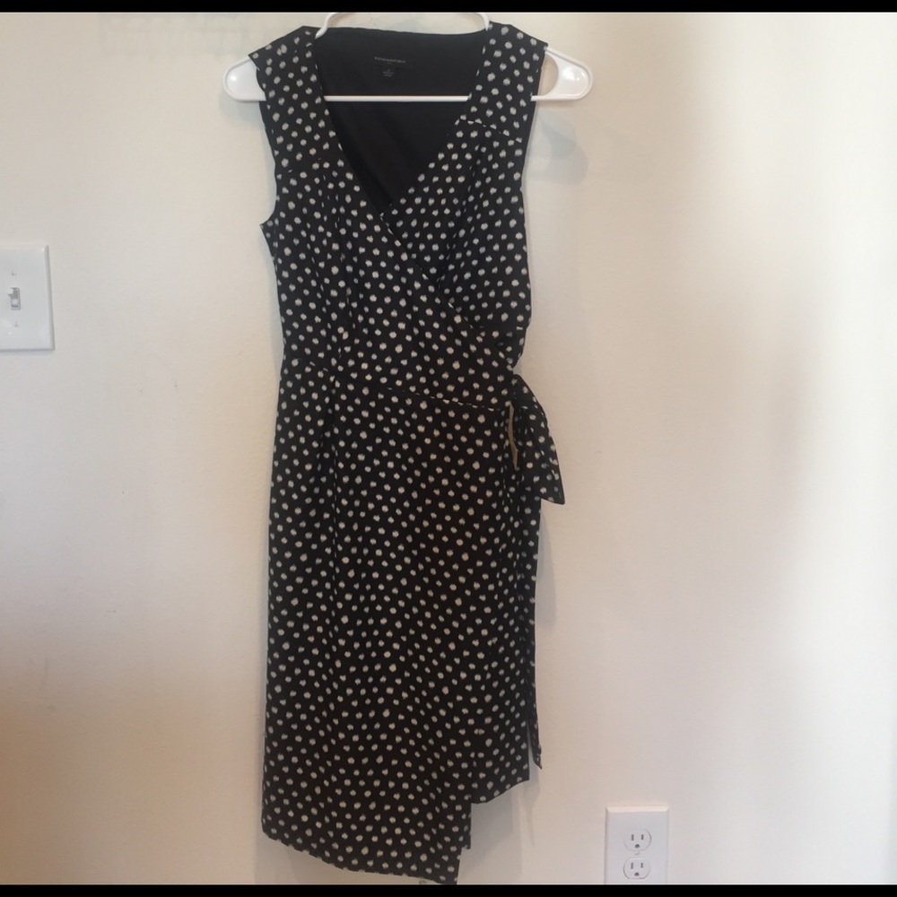 Navy Wrap Dress