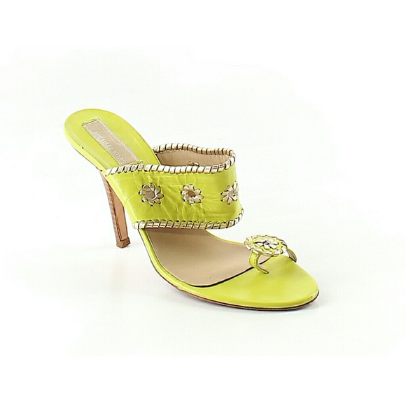 👠💖 8 Michael Kors Light Green Heels - Picture 2 of 7