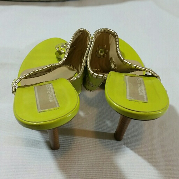 👠💖 8 Michael Kors Light Green Heels - Picture 7 of 7