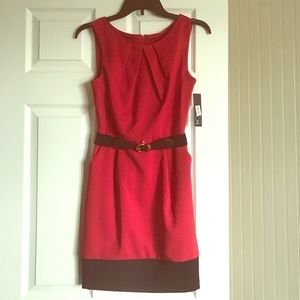 BCX Belted Sheath Dress