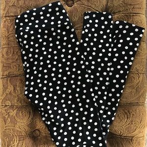 LuLaRoe OS Polka Dot Leggings