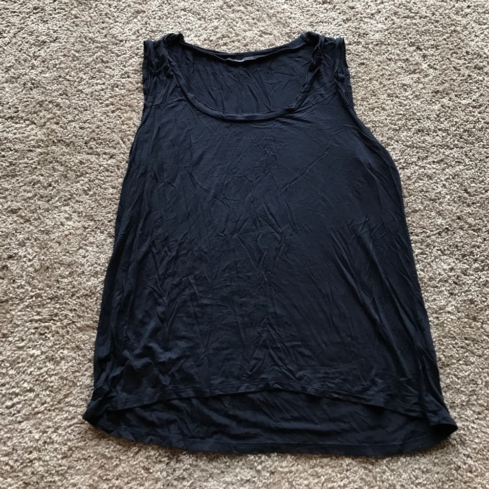 Navy blue tank top