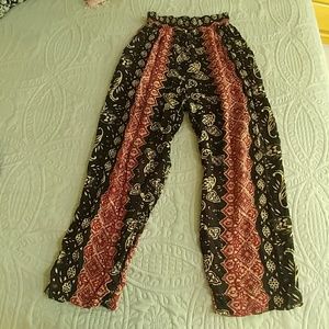 Flowy bohemian pants