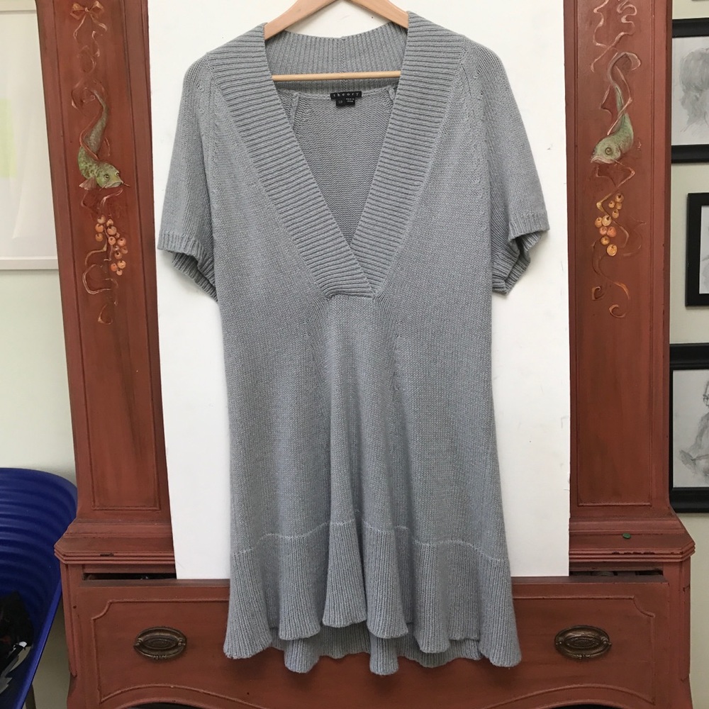 Cashmere blend sweater tunic by Theory