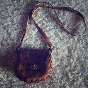 Authentic Leather Hand Crafted Clutch