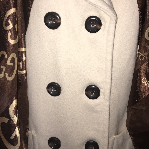 💋Stunning 2X Cream Peacoat! - Picture 2 of 8