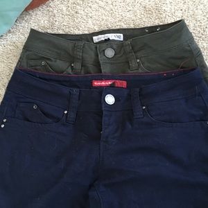 Army Green and Navy Blue WannaBettaButt? Jeans