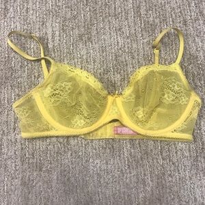 Pink VS unlined bra