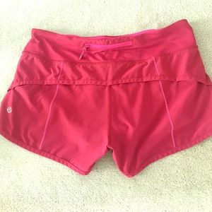 Lululemon speed short -4-way stretch