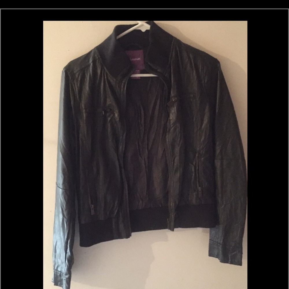 NWOT Lulumari Leather Jacket Size Small