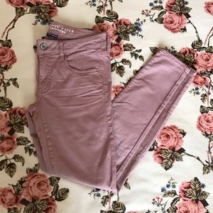 AEO Pink Jegging
