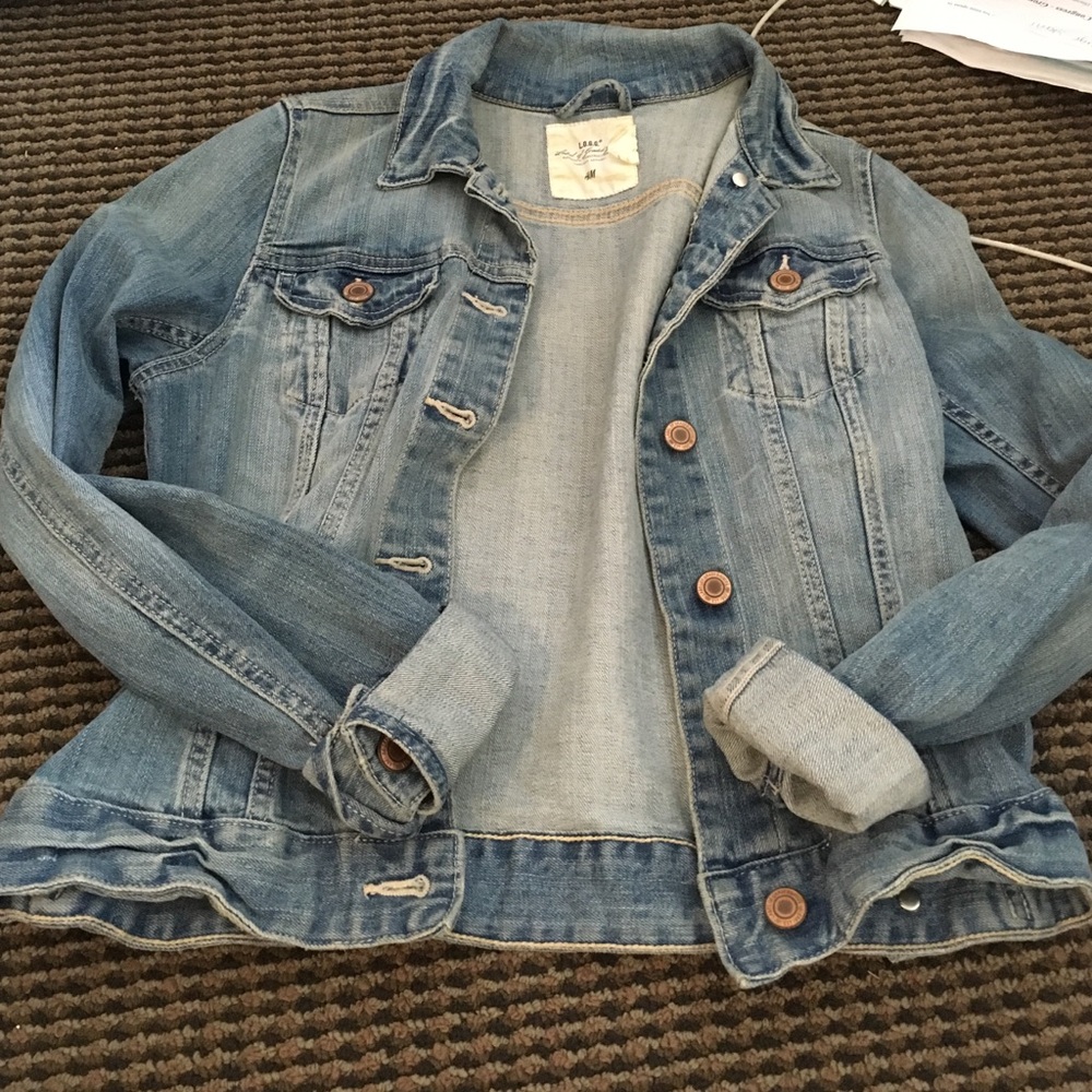 H&M jean jacket light/medium wash