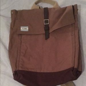TOMS unisex canvas backpack