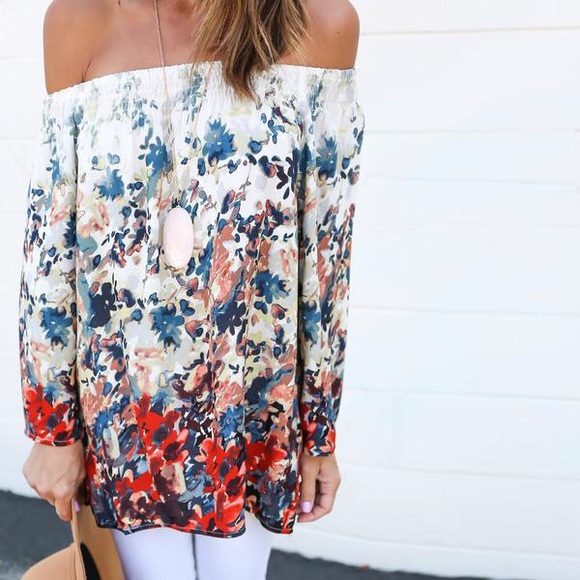 Tops - RESTOCKING SUNDAY - Flowers & Fun in Red