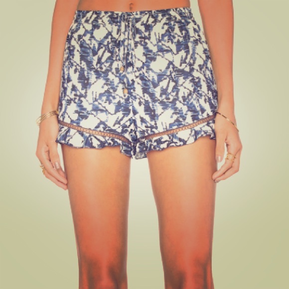 Alida Blue Short - Picture 2 of 3