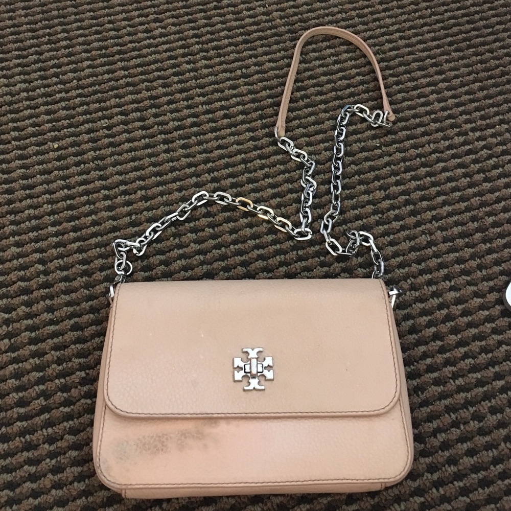 Tory Burch blush cross body purse