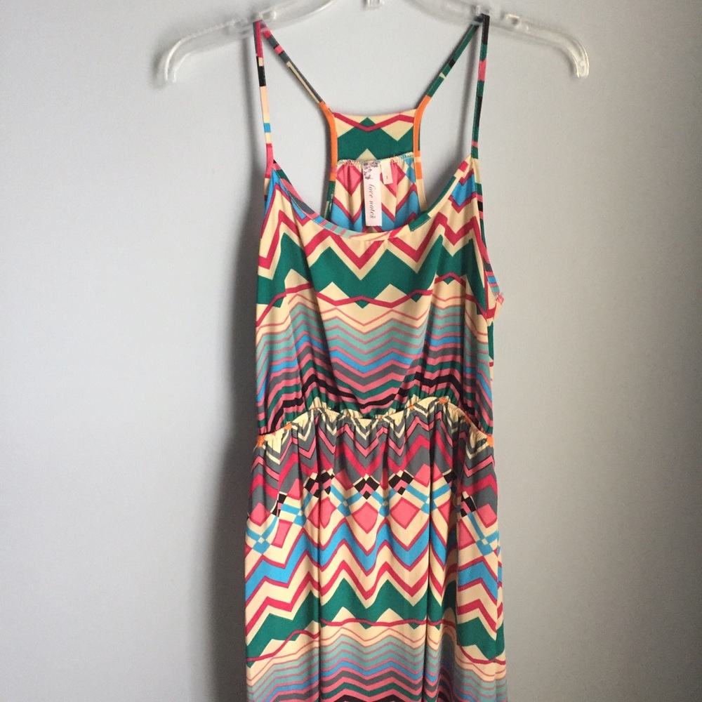 Francesca's Collection Aztec print dress