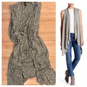 LOWEST🆕Marbled Rib Knit Vest