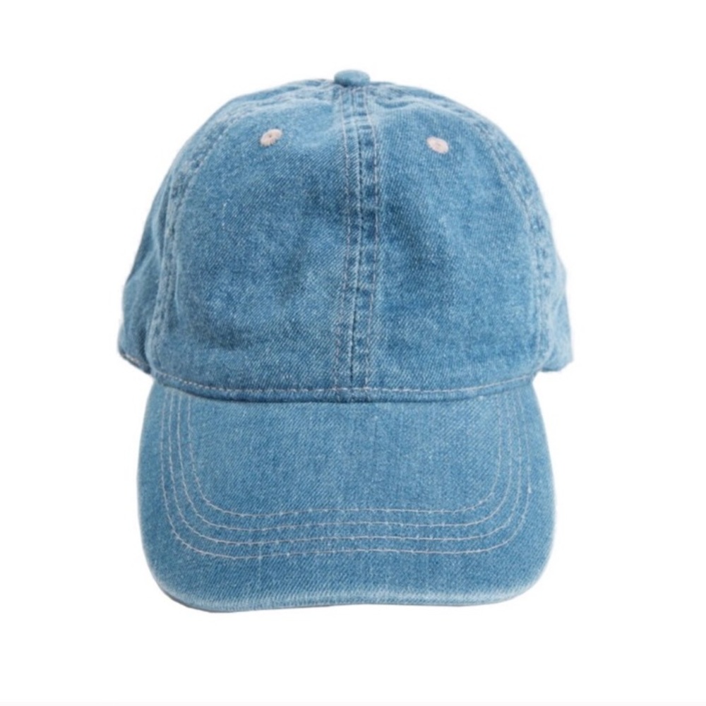 NWT Denim Baseball Cap - Picture 1 of 2