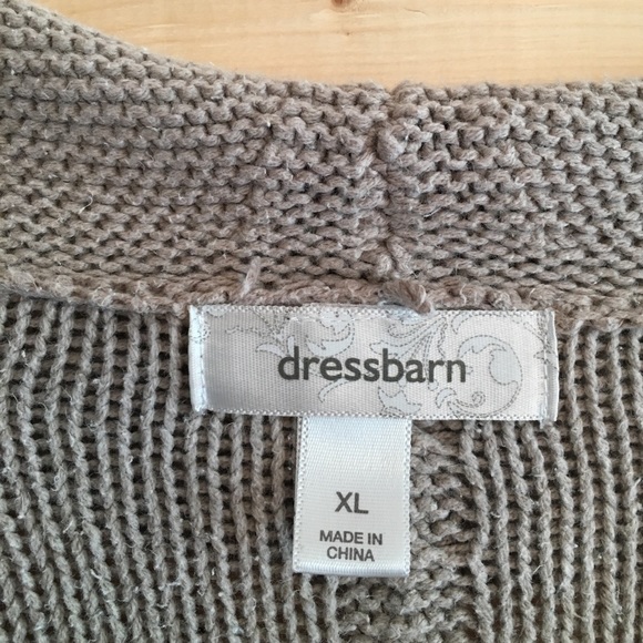 XL tan Dressbarn cardigan 🌺 - Picture 2 of 3