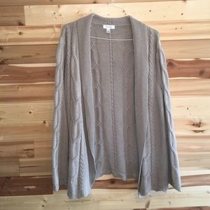 XL tan Dressbarn cardigan 🌺