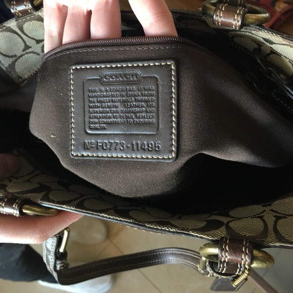 Authentic Coach purse - Picture 3 of 11