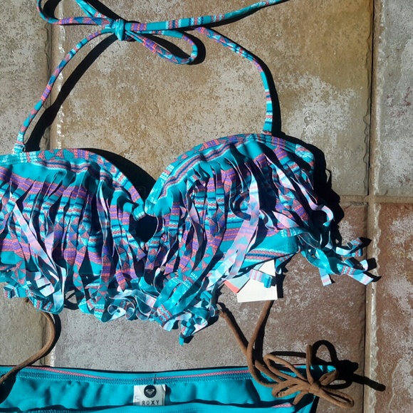NWT Roxy Bikini, Size L - Picture 2 of 5