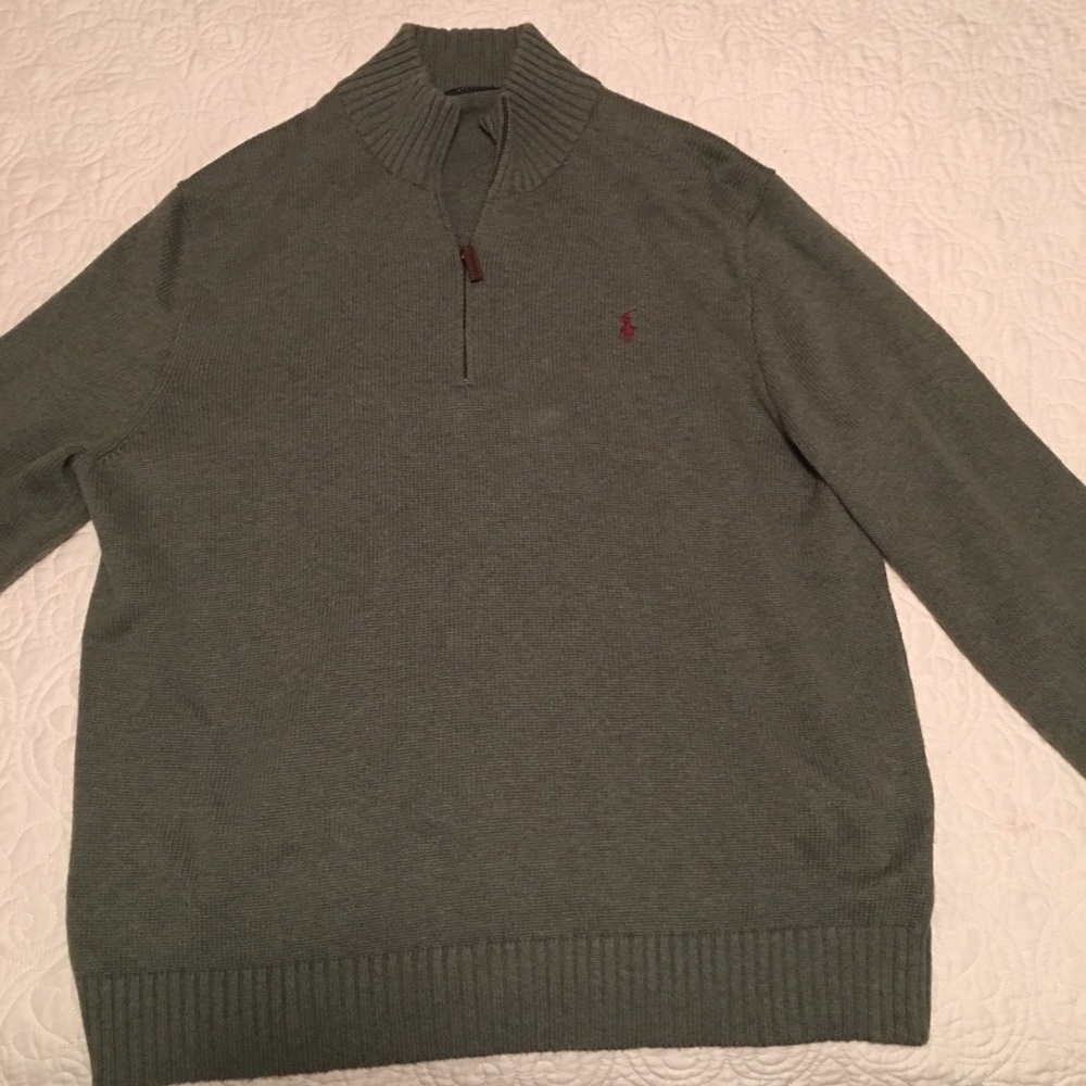Men's - Zip up POLO Ralph Lauren Pullover -XL