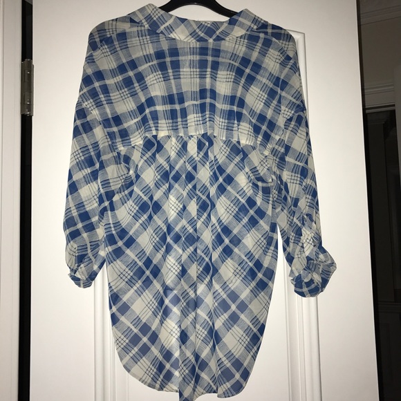 Free People sheer button down top - Picture 6 of 6