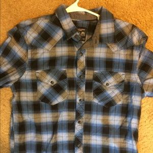 Long sleeve casual button down
