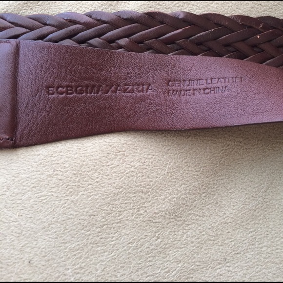 BCBGMAXAZRIA Braided Leather Tie Belt main image 4