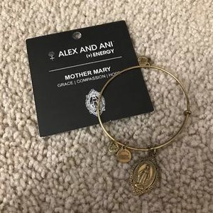 Alex and ani mother Mary bracelet
